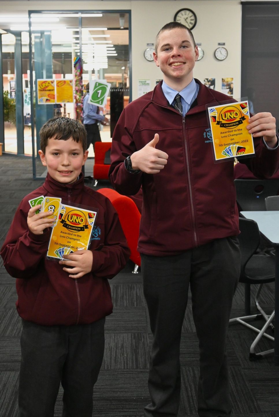 Uno Tournament Winners
