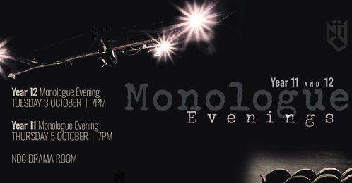 Monologue Evening