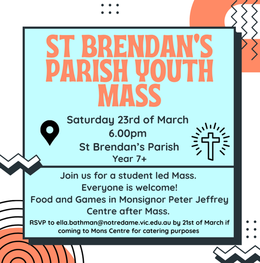St Brendan's Youth Mass