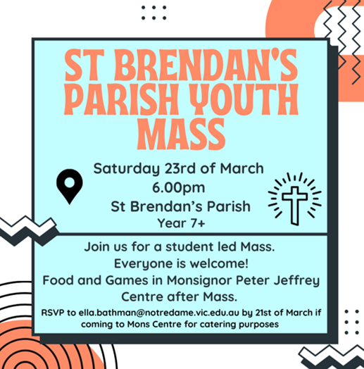 St Brendans Youth Mass